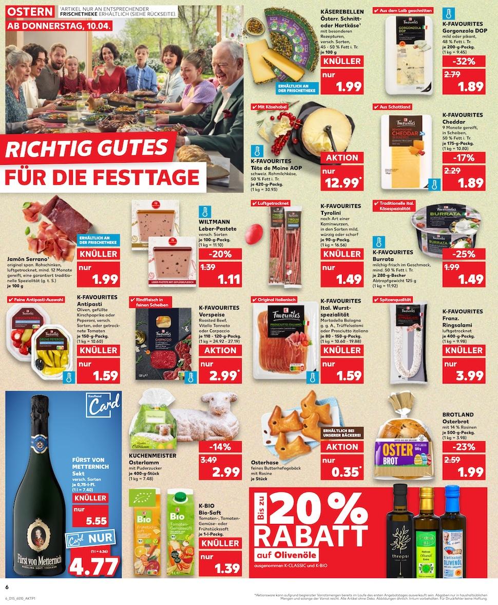Kaufland Aktueller Prospekt ab Donnerstag Seite 6
