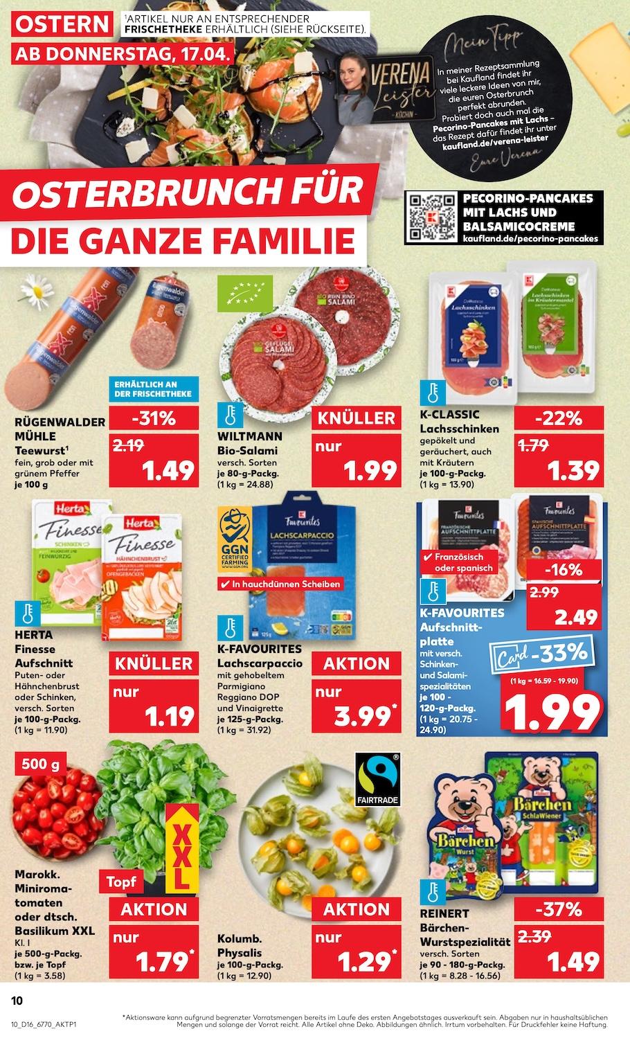 Kaufland Aktueller Prospekt ab Donnerstag Seite 10