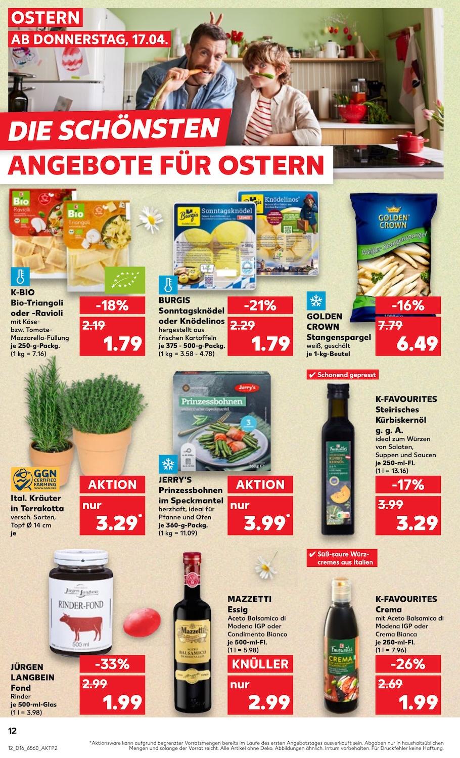 Kaufland Aktueller Prospekt ab Donnerstag Seite 12