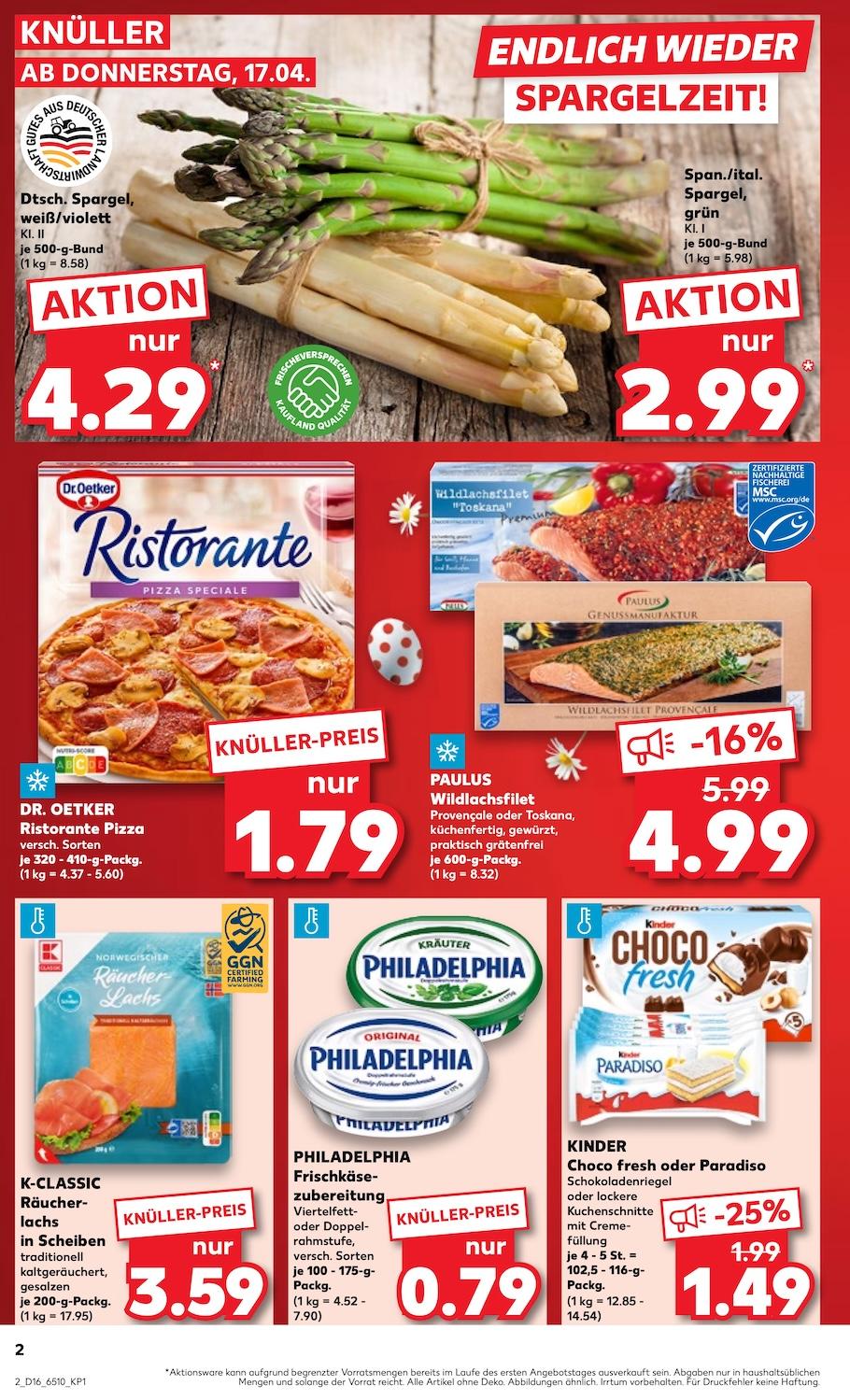 Kaufland Aktueller Prospekt ab Donnerstag Seite 2