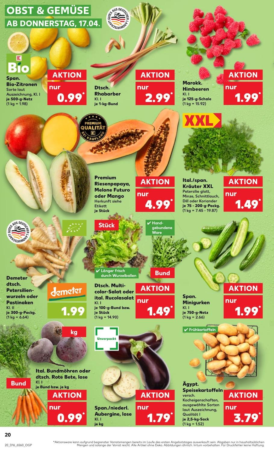 Kaufland Aktueller Prospekt ab Donnerstag Seite 20