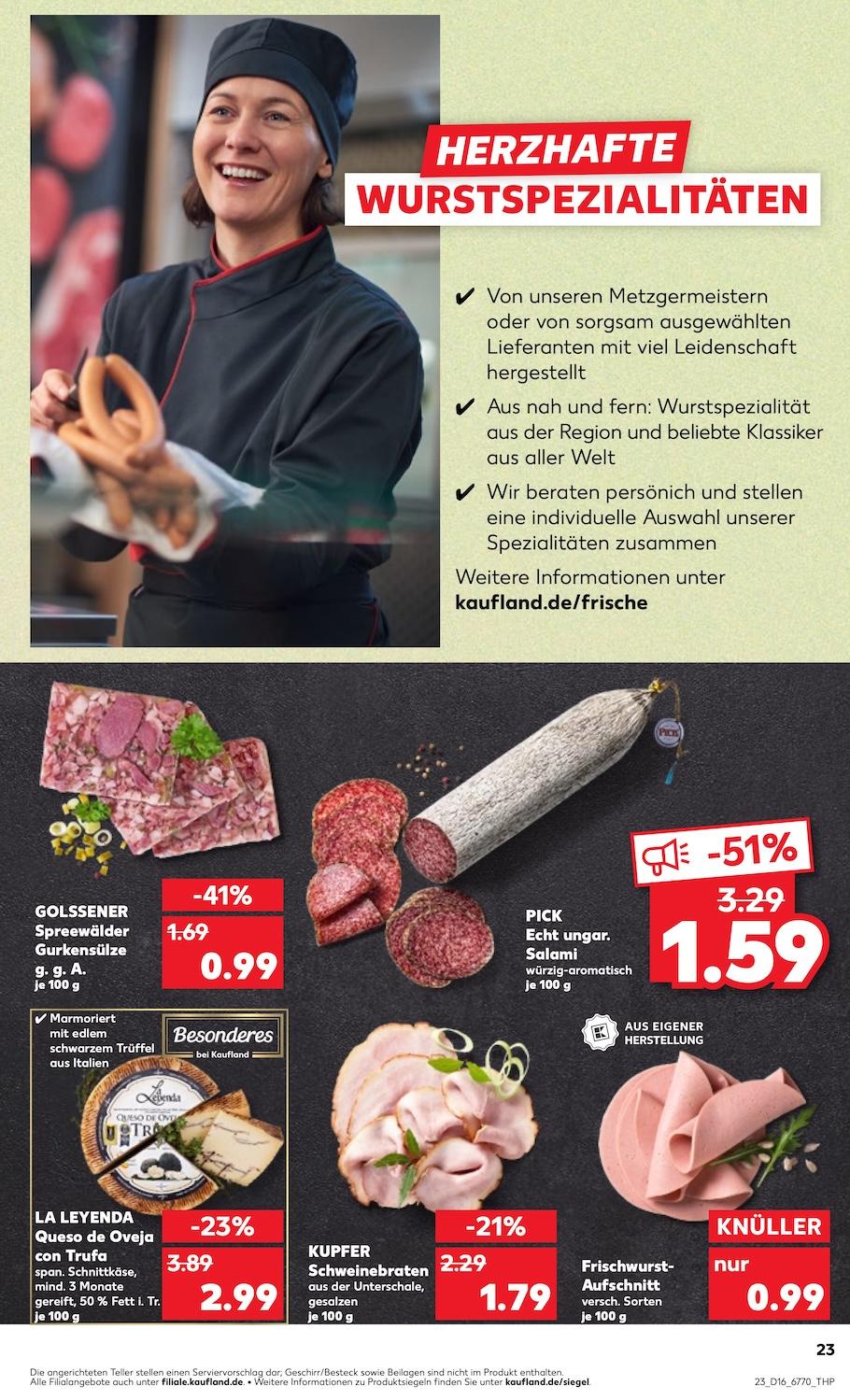Kaufland Aktueller Prospekt ab Donnerstag Seite 23