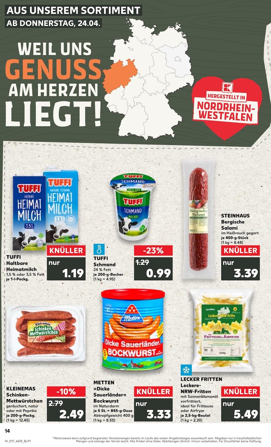 Kaufland Aktueller Prospekt ab Donnerstag Seite 14