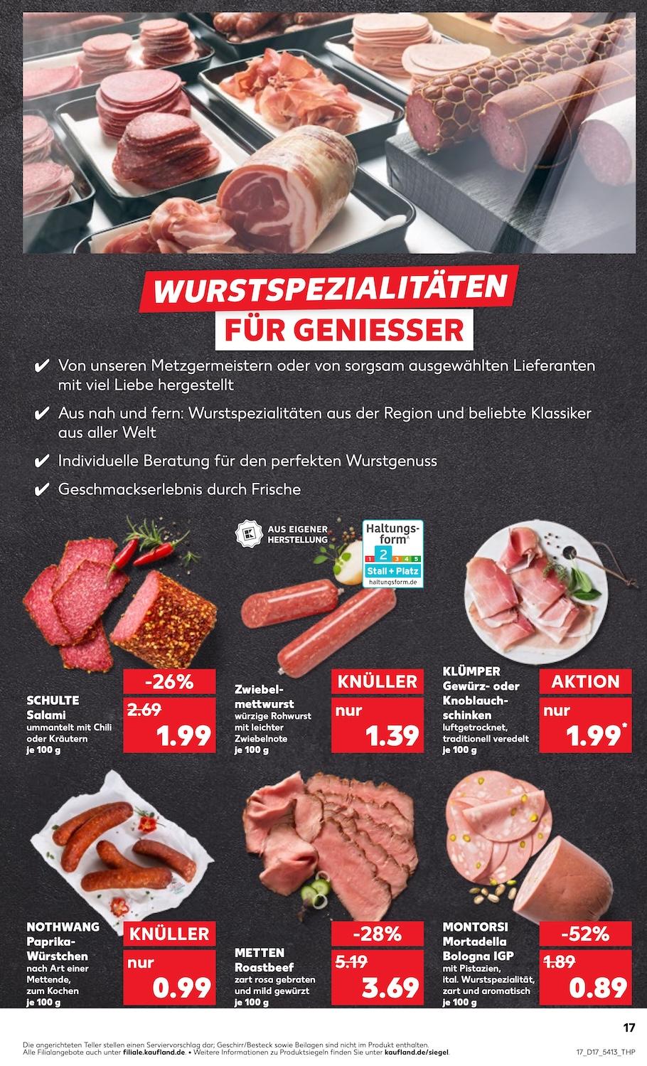 Kaufland Aktueller Prospekt ab Donnerstag Seite 17