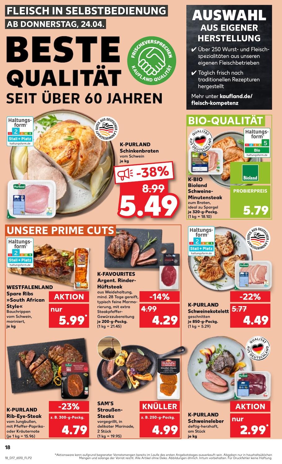 Kaufland Aktueller Prospekt ab Donnerstag Seite 18
