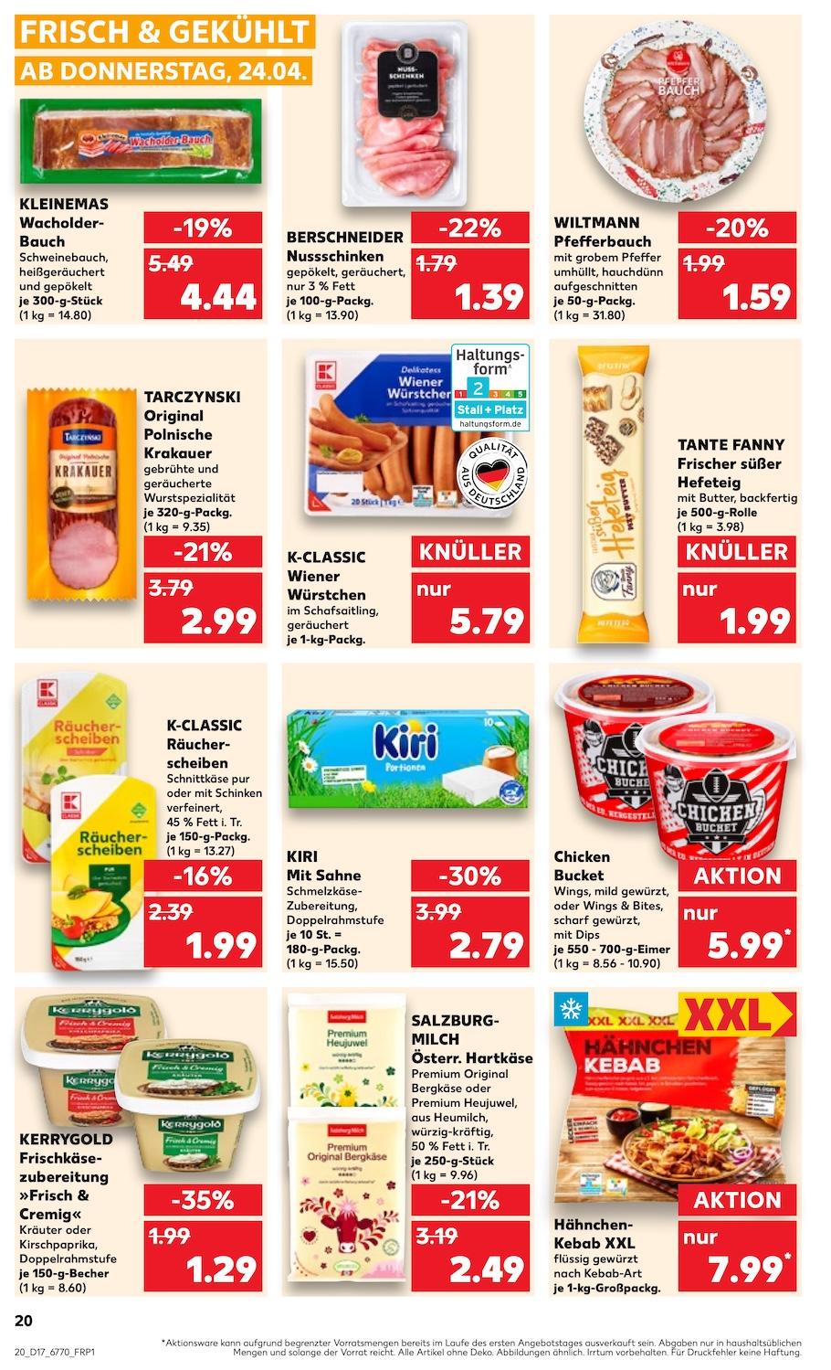 Kaufland Aktueller Prospekt ab Donnerstag Seite 20