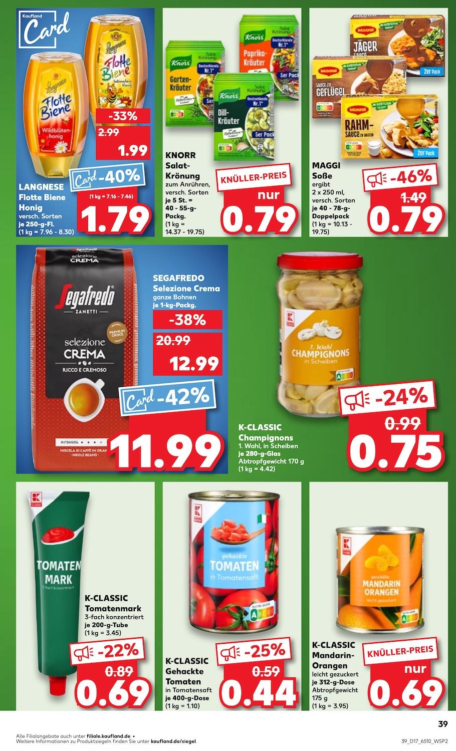 Kaufland Aktueller Prospekt ab Donnerstag Seite 39