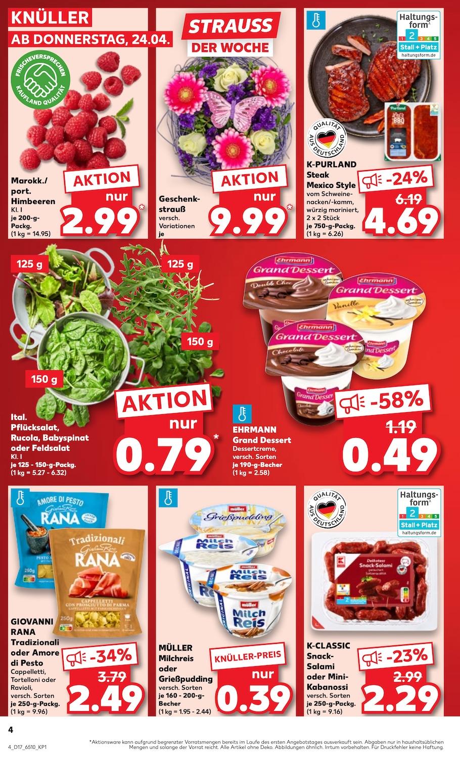 Kaufland Aktueller Prospekt ab Donnerstag Seite 4
