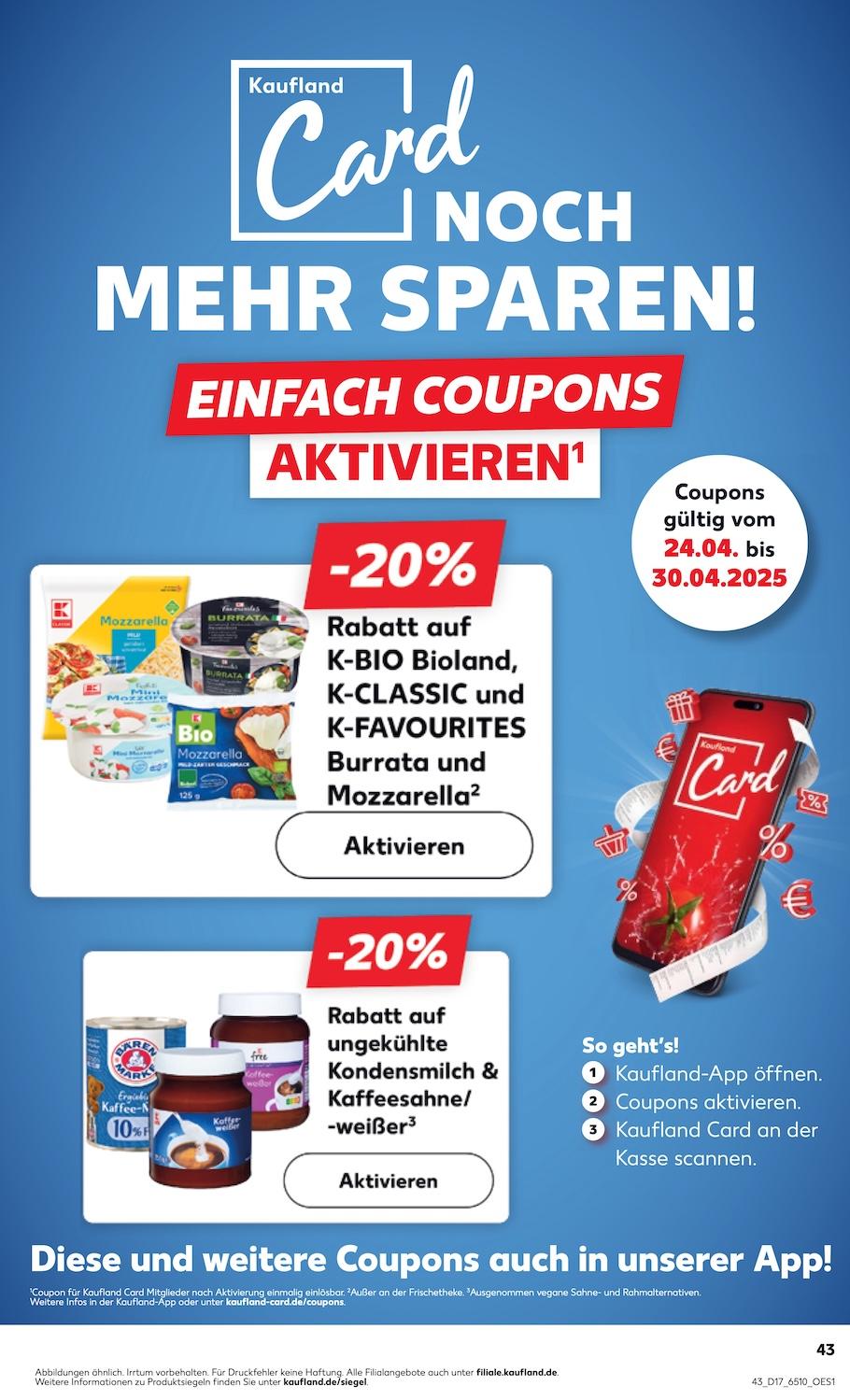 Kaufland Aktueller Prospekt ab Donnerstag Seite 43
