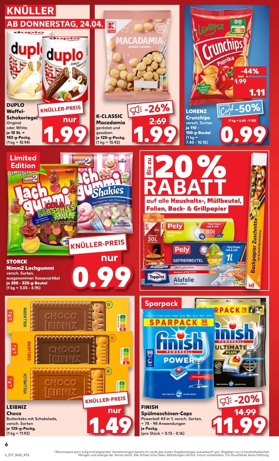 Kaufland Aktueller Prospekt ab Donnerstag Seite 6