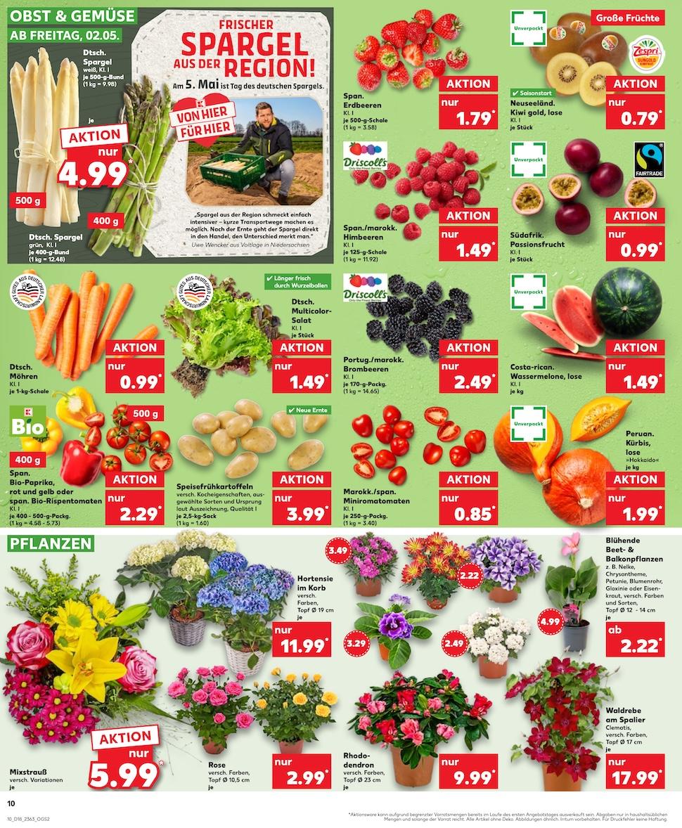 Kaufland Aktueller Prospekt ab Freitag Seite 10