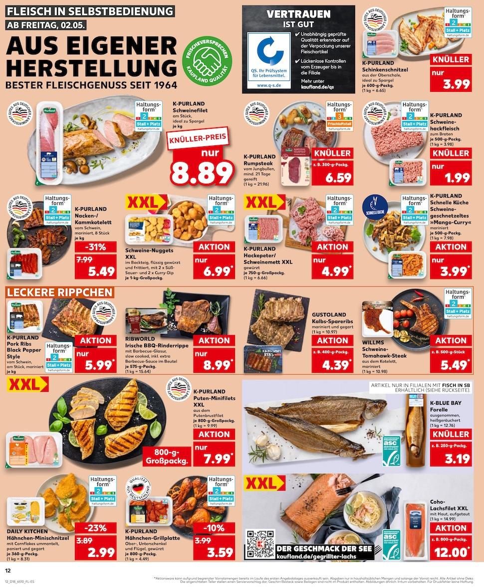 Kaufland Aktueller Prospekt ab Freitag Seite 12
