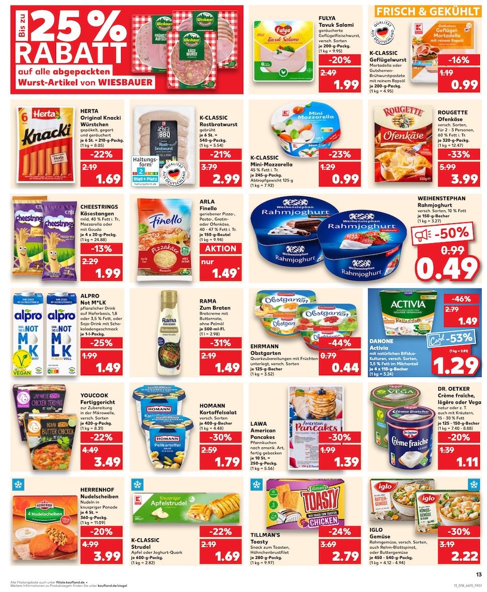 Kaufland Aktueller Prospekt ab Freitag Seite 13