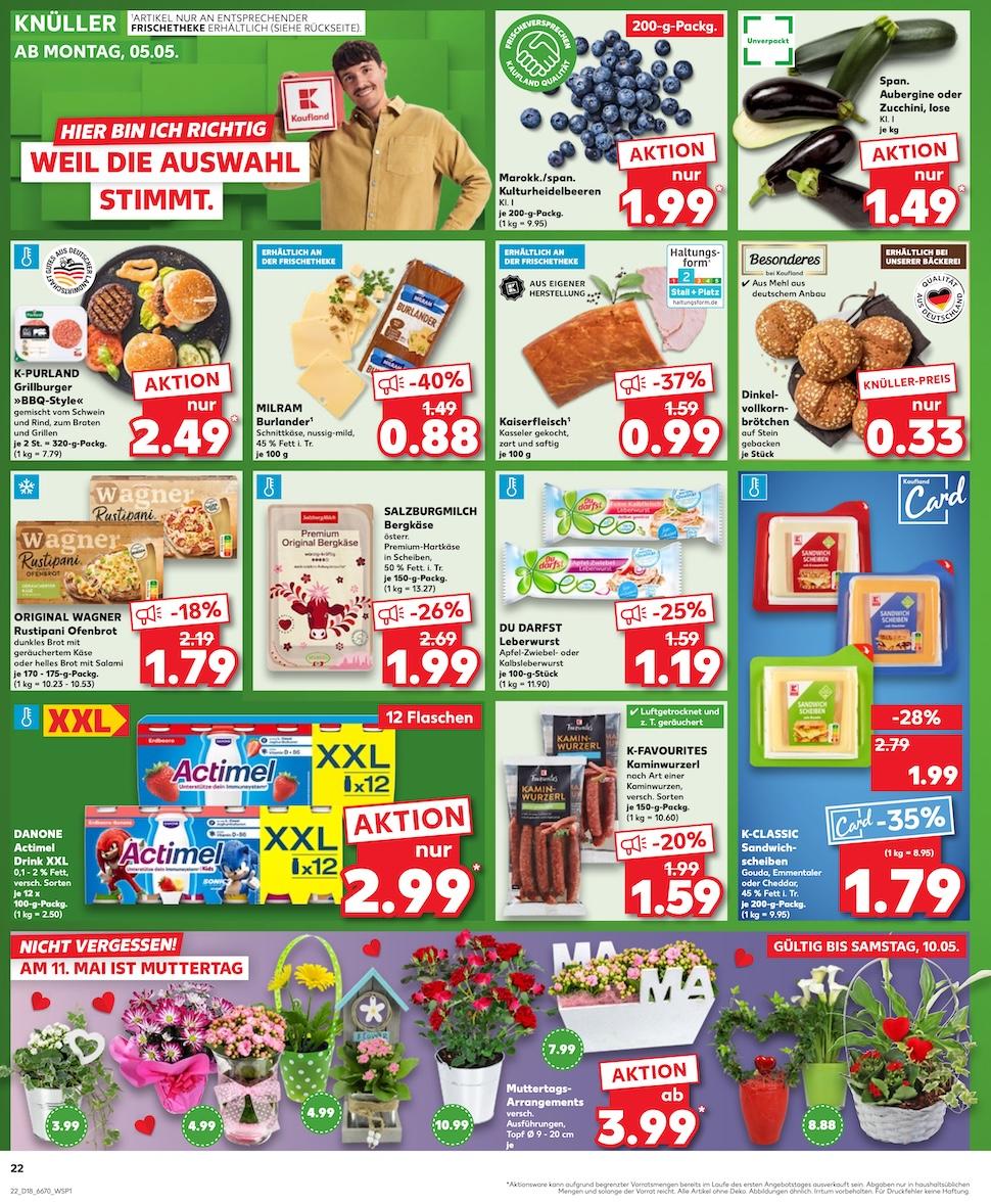Kaufland Aktueller Prospekt ab Freitag Seite 22