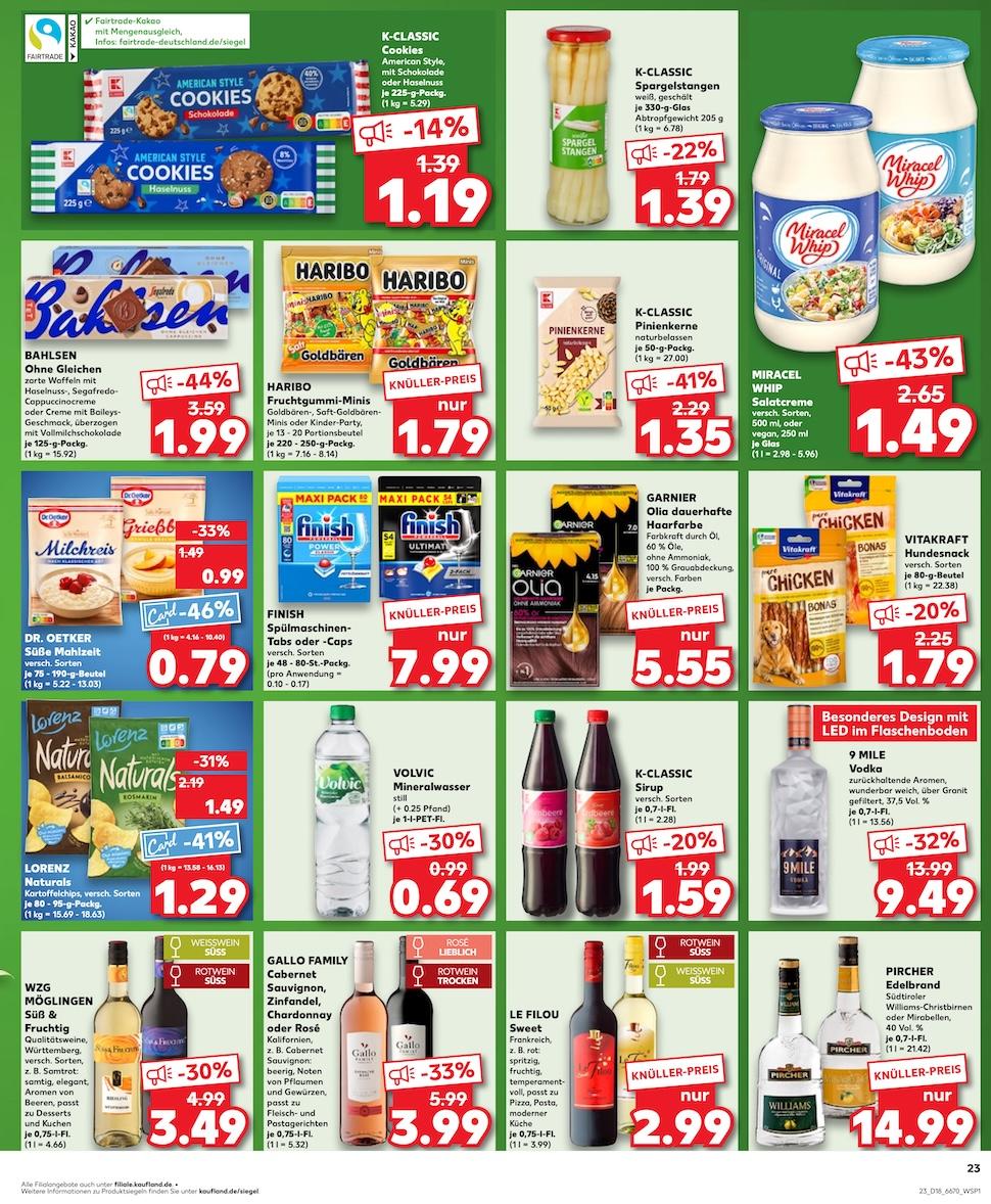 Kaufland Aktueller Prospekt ab Freitag Seite 23