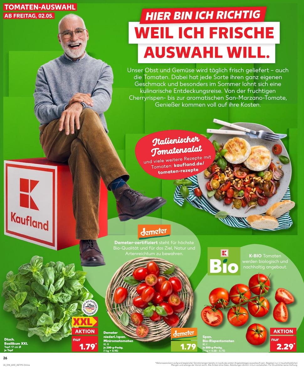 Kaufland Aktueller Prospekt ab Freitag Seite 26
