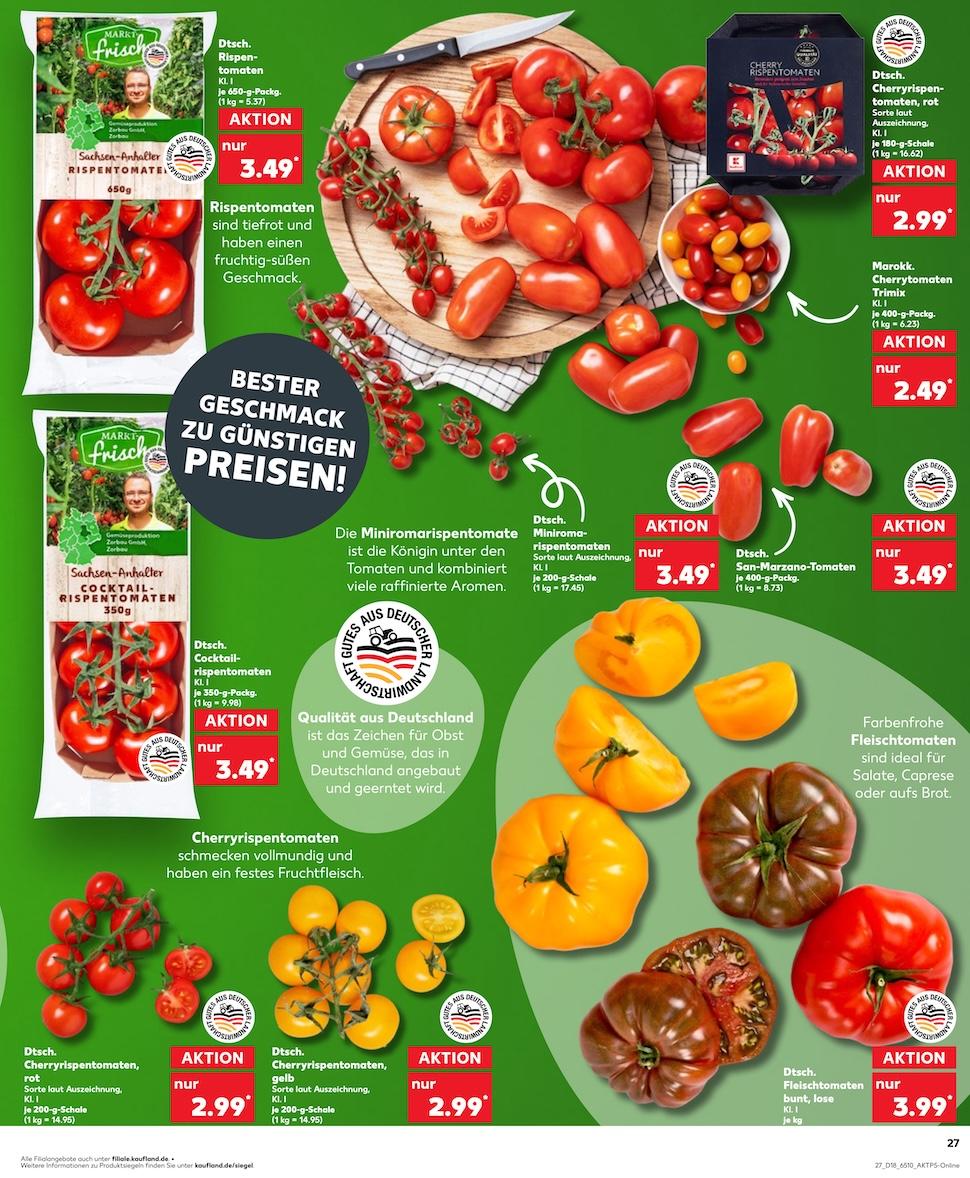 Kaufland Aktueller Prospekt ab Freitag Seite 27