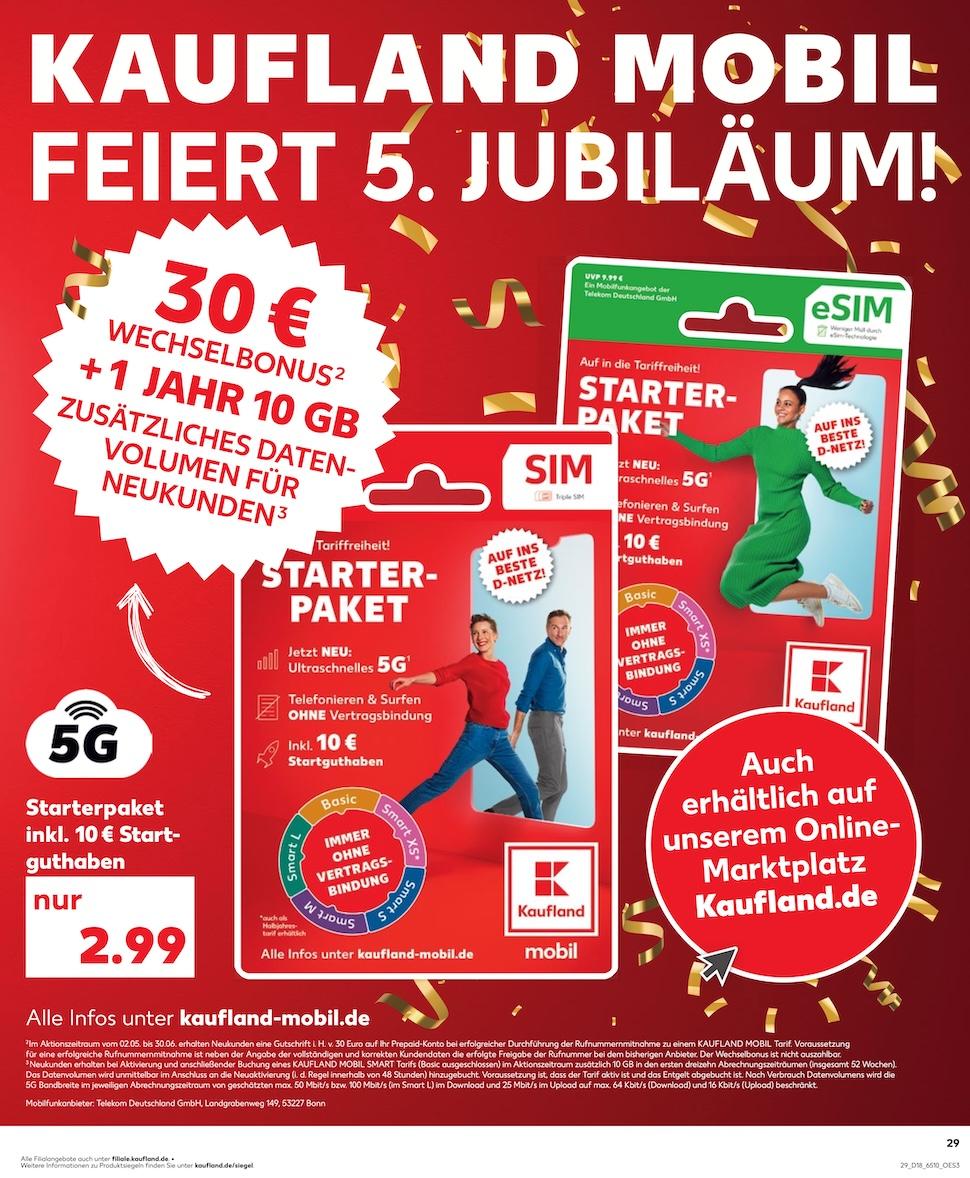 Kaufland Aktueller Prospekt ab Freitag Seite 29