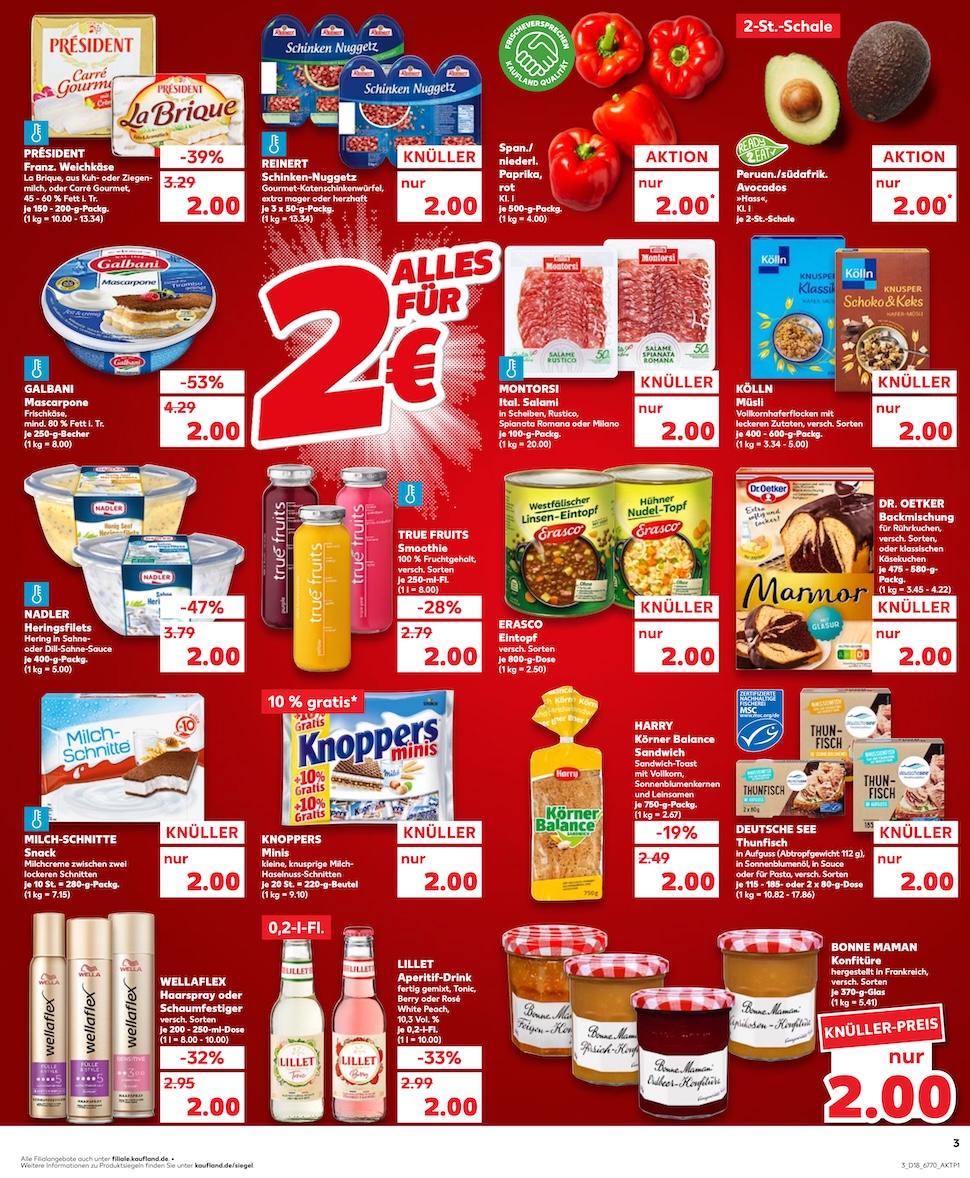 Kaufland Aktueller Prospekt ab Freitag Seite 3