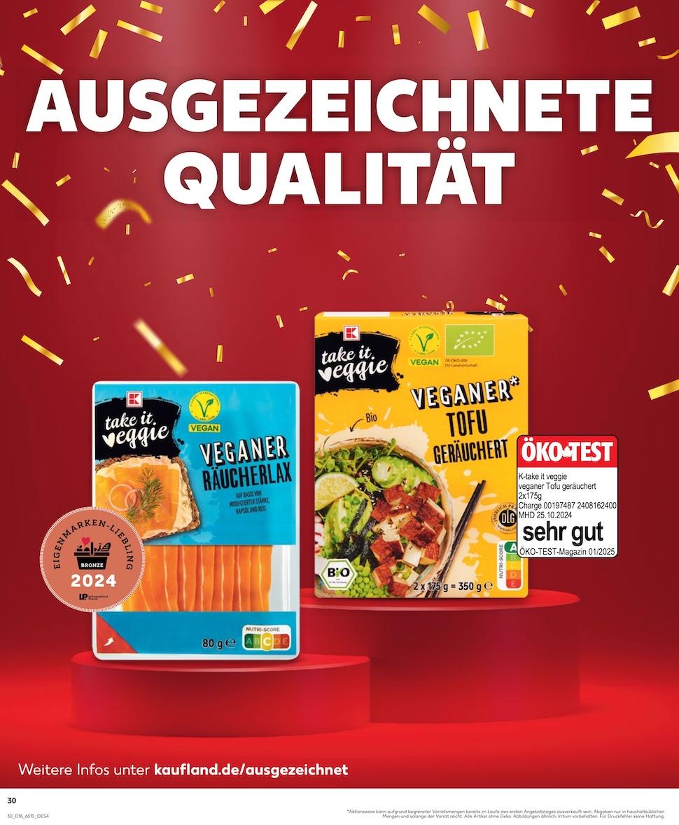 Kaufland Aktueller Prospekt ab Freitag Seite 30