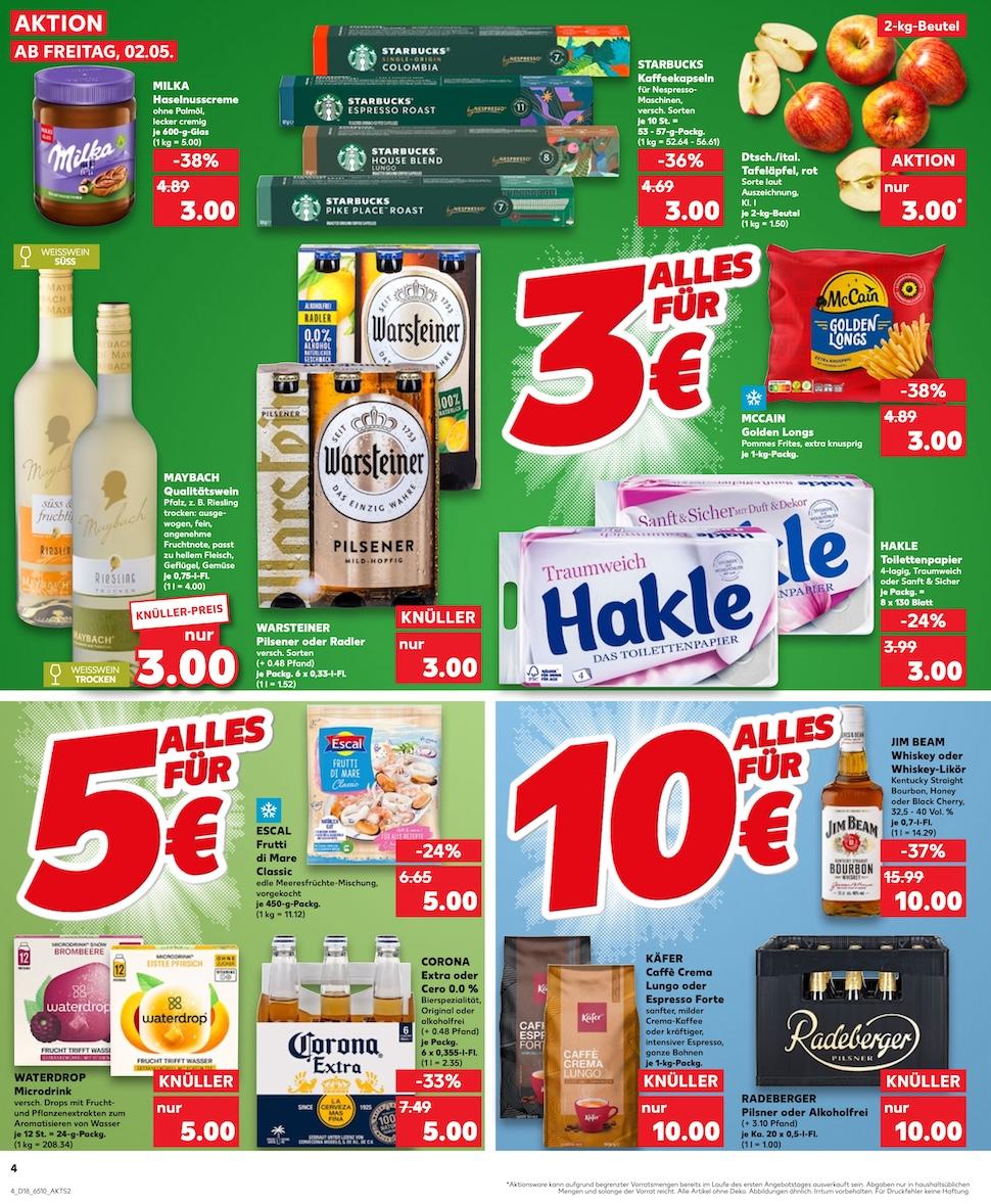 Kaufland Aktueller Prospekt ab Freitag Seite 4