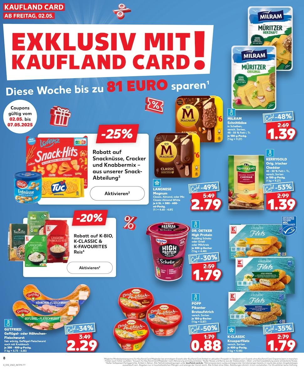 Kaufland Aktueller Prospekt ab Freitag Seite 8
