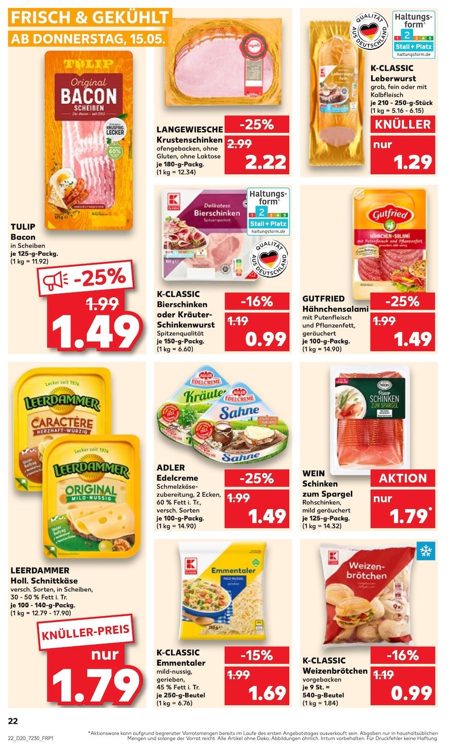 Kaufland Aktueller Prospekt ab Donnerstag Seite 22
