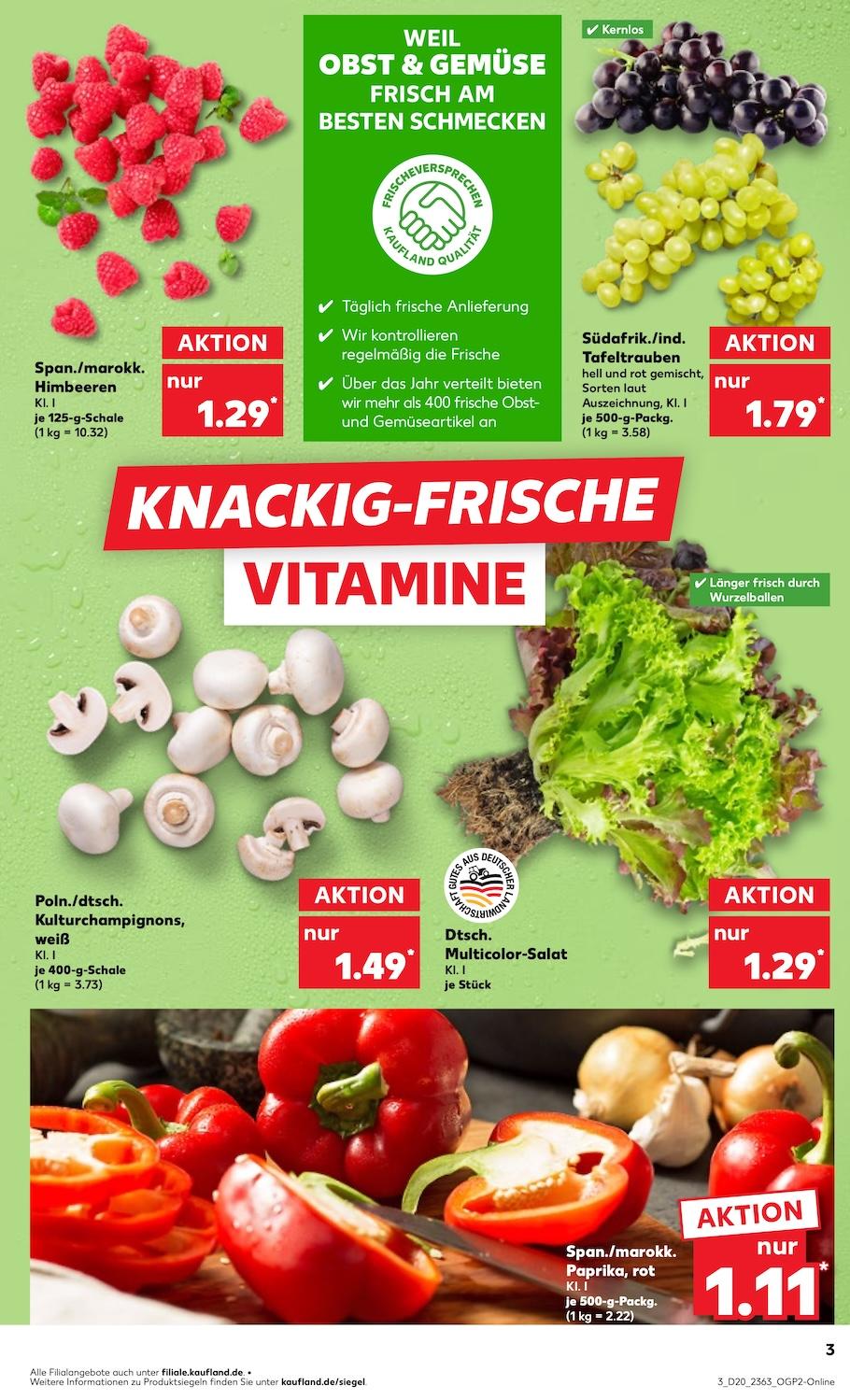 Kaufland Aktueller Prospekt ab Donnerstag Seite 3
