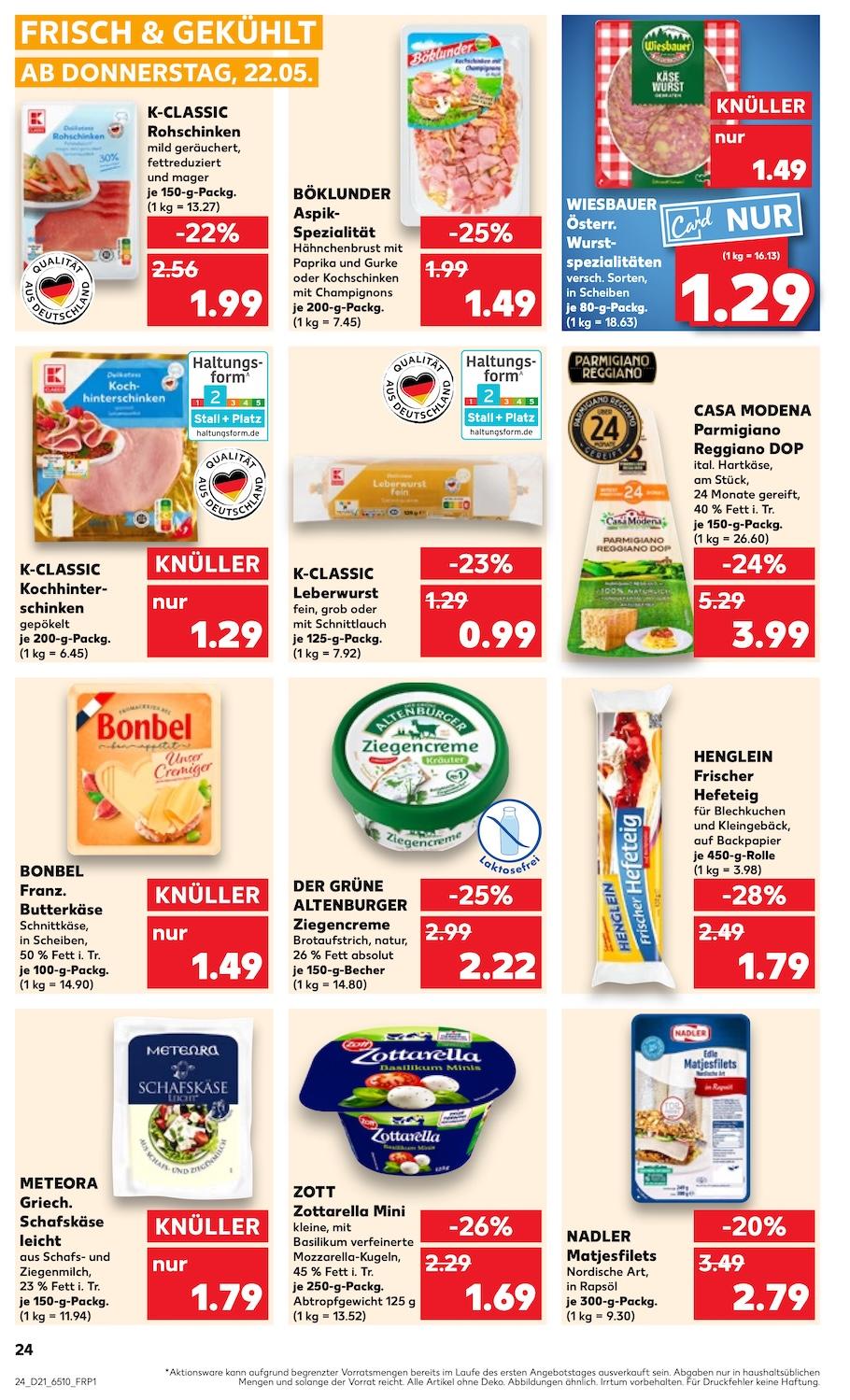 Kaufland Aktueller Prospekt ab Donnerstag Seite 24