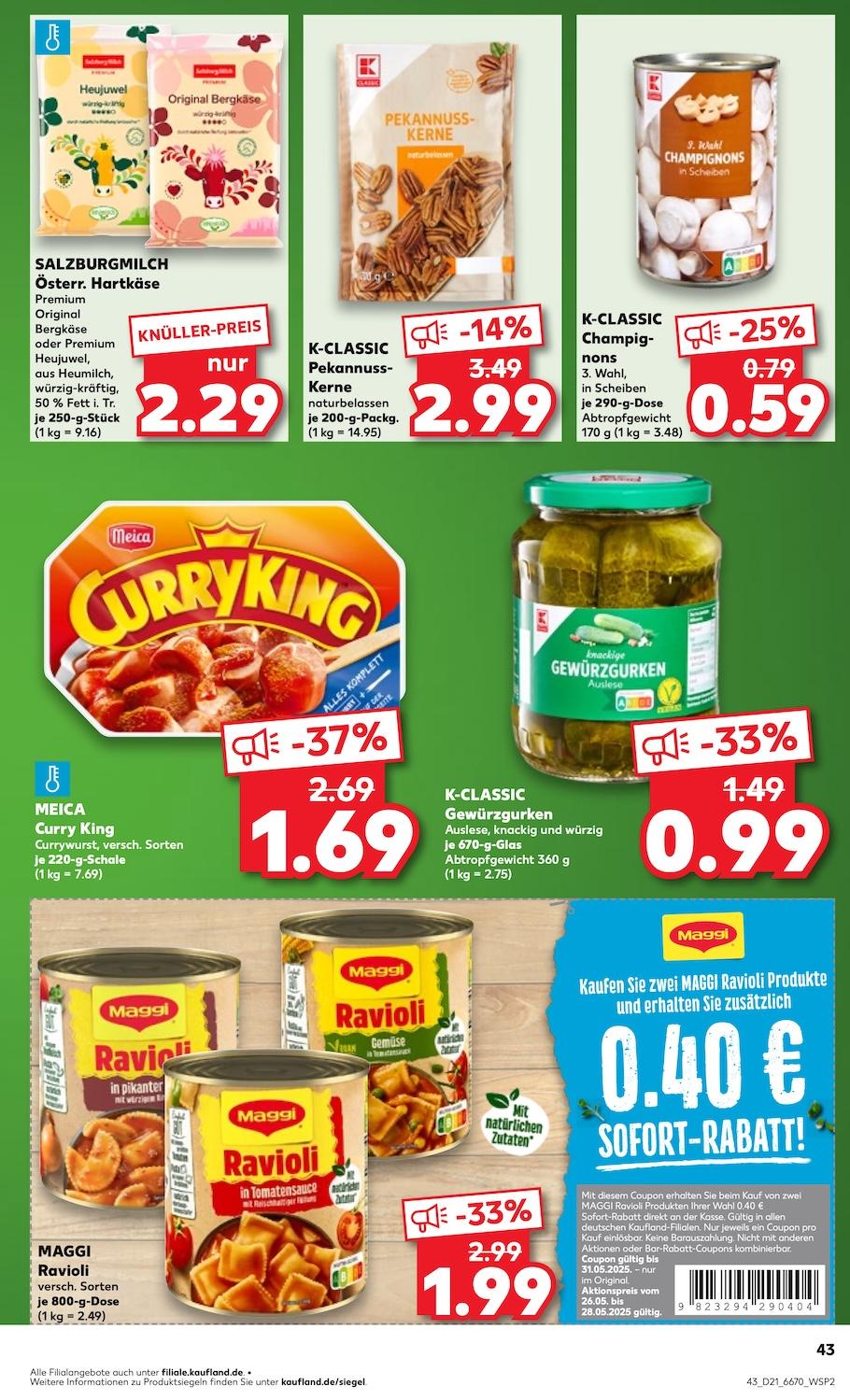 Kaufland Aktueller Prospekt ab Donnerstag Seite 43
