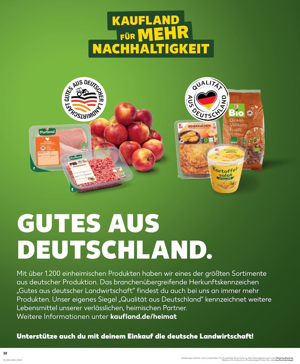 Kaufland Aktueller Prospekt ab Donnerstag Seite 30