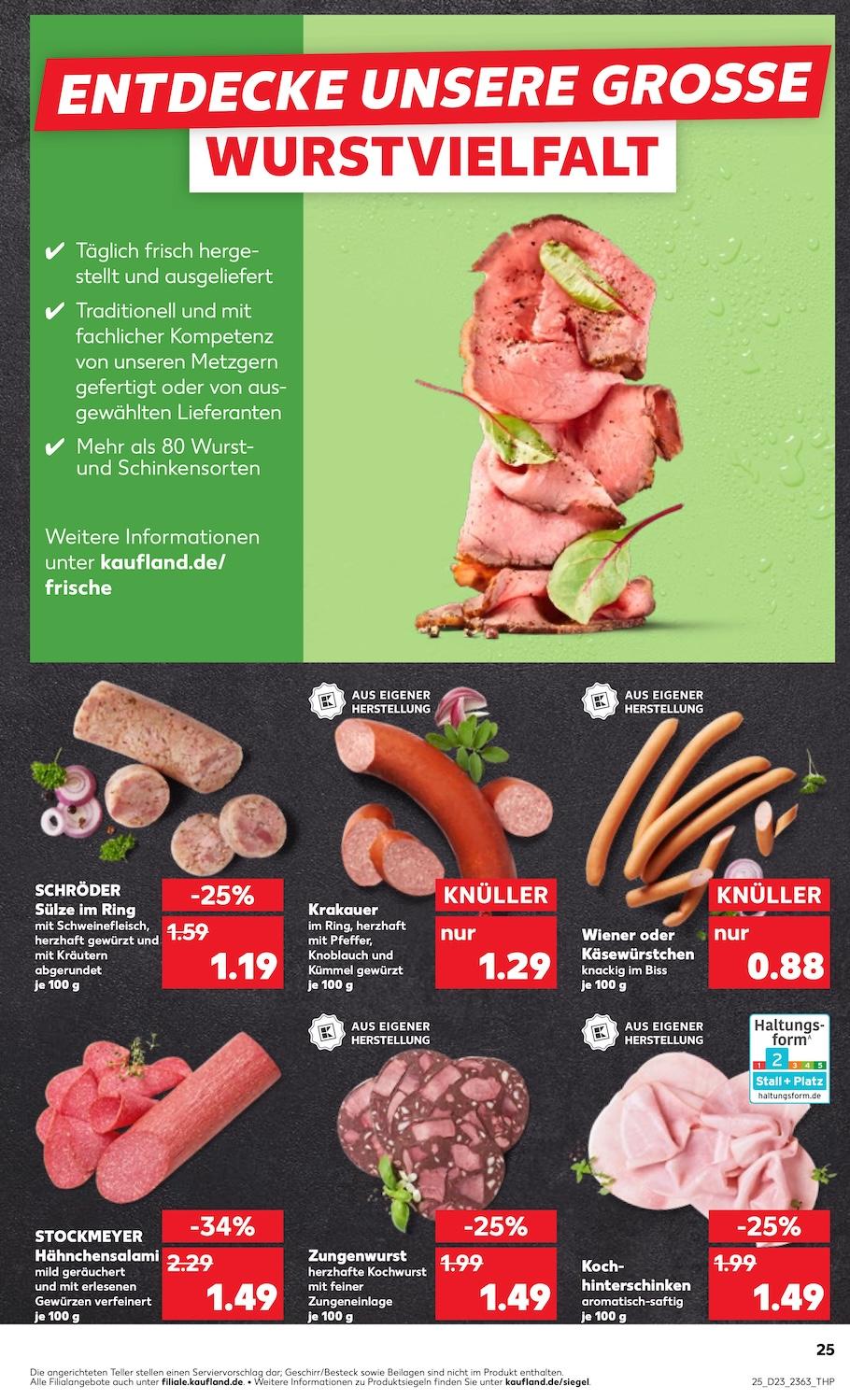 Kaufland Aktueller Prospekt ab Donnerstag Seite 25