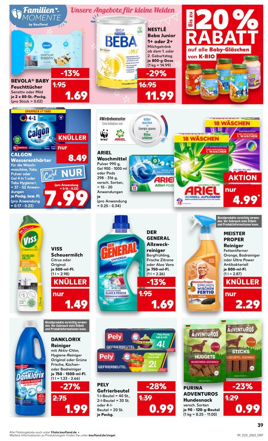 Kaufland Aktueller Prospekt ab Donnerstag Seite 39