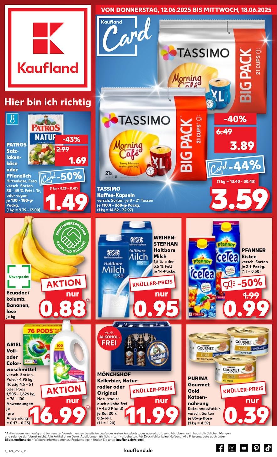 Kaufland Aktueller Prospekt ab Donnerstag Seite 1