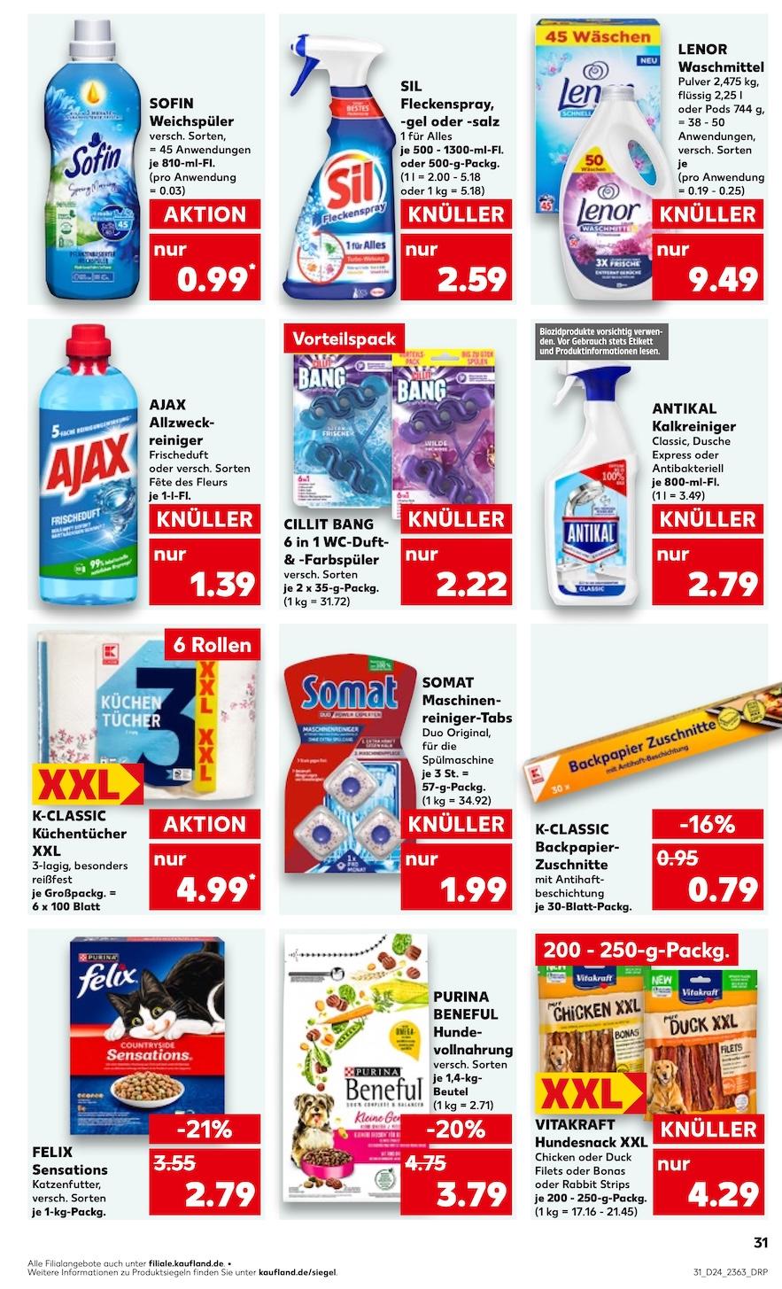 Kaufland Aktueller Prospekt ab Donnerstag Seite 31