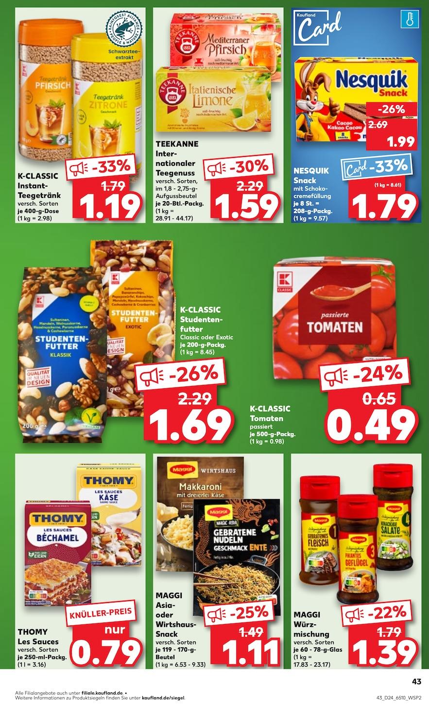 Kaufland Aktueller Prospekt ab Donnerstag Seite 43