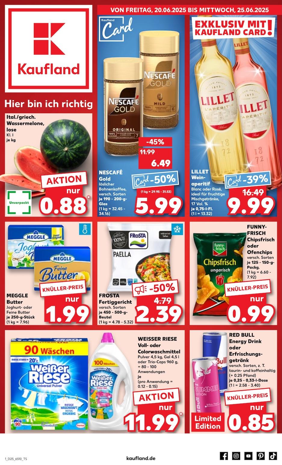 Kaufland Aktueller Prospekt ab Freitag Seite 1