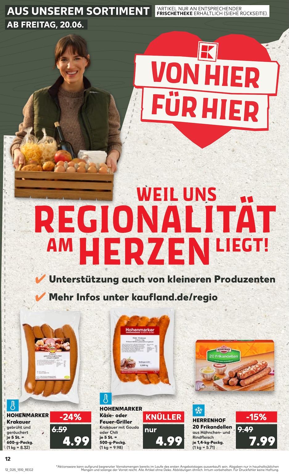 Kaufland Aktueller Prospekt ab Freitag Seite 12