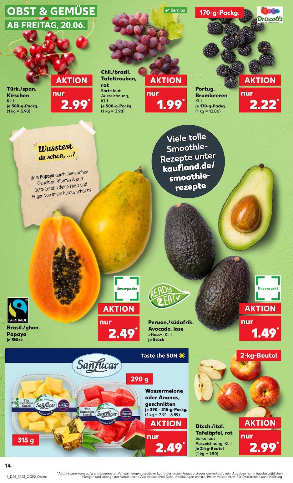 Kaufland Aktueller Prospekt ab Freitag Seite 14