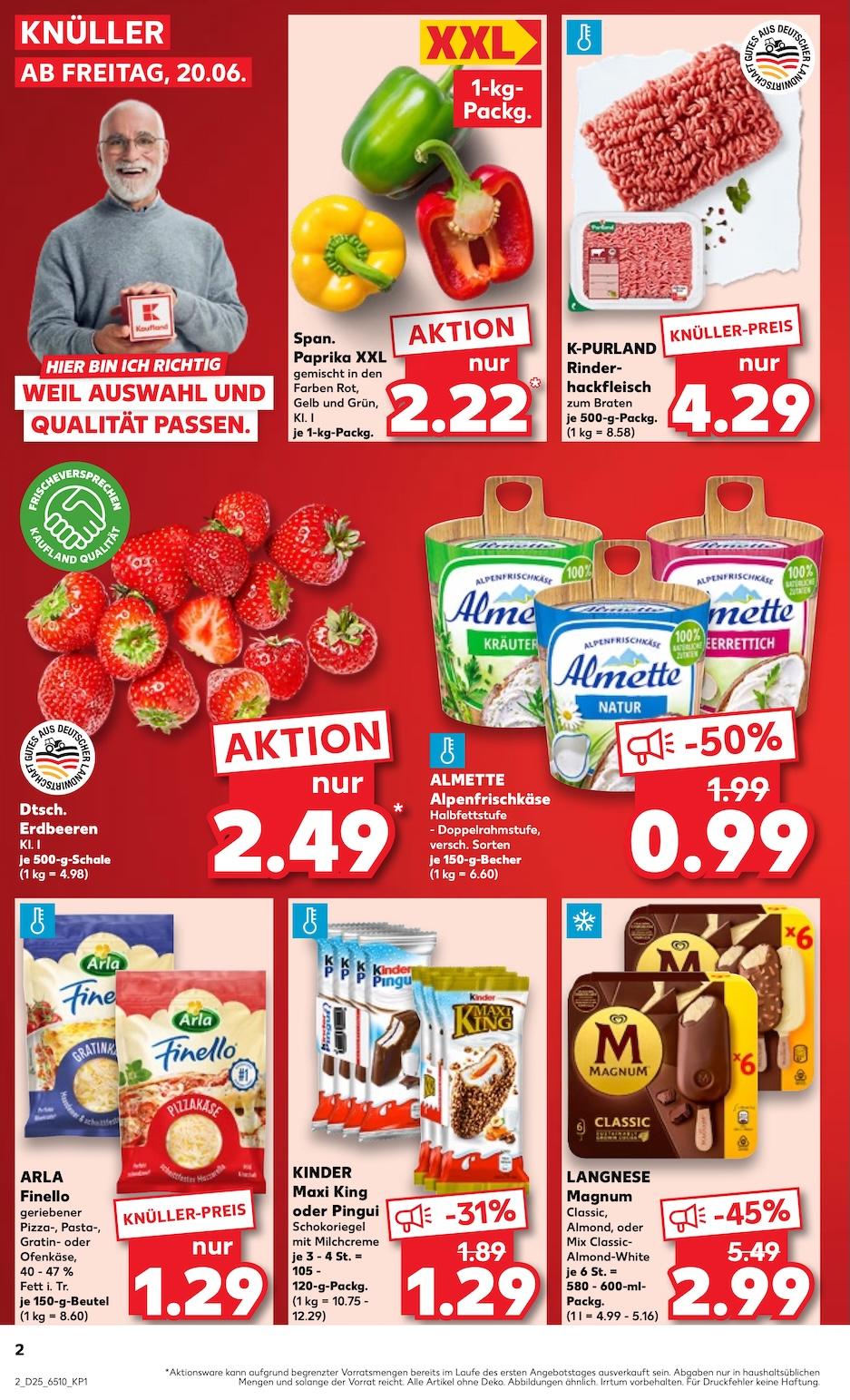 Kaufland Aktueller Prospekt ab Freitag Seite 2