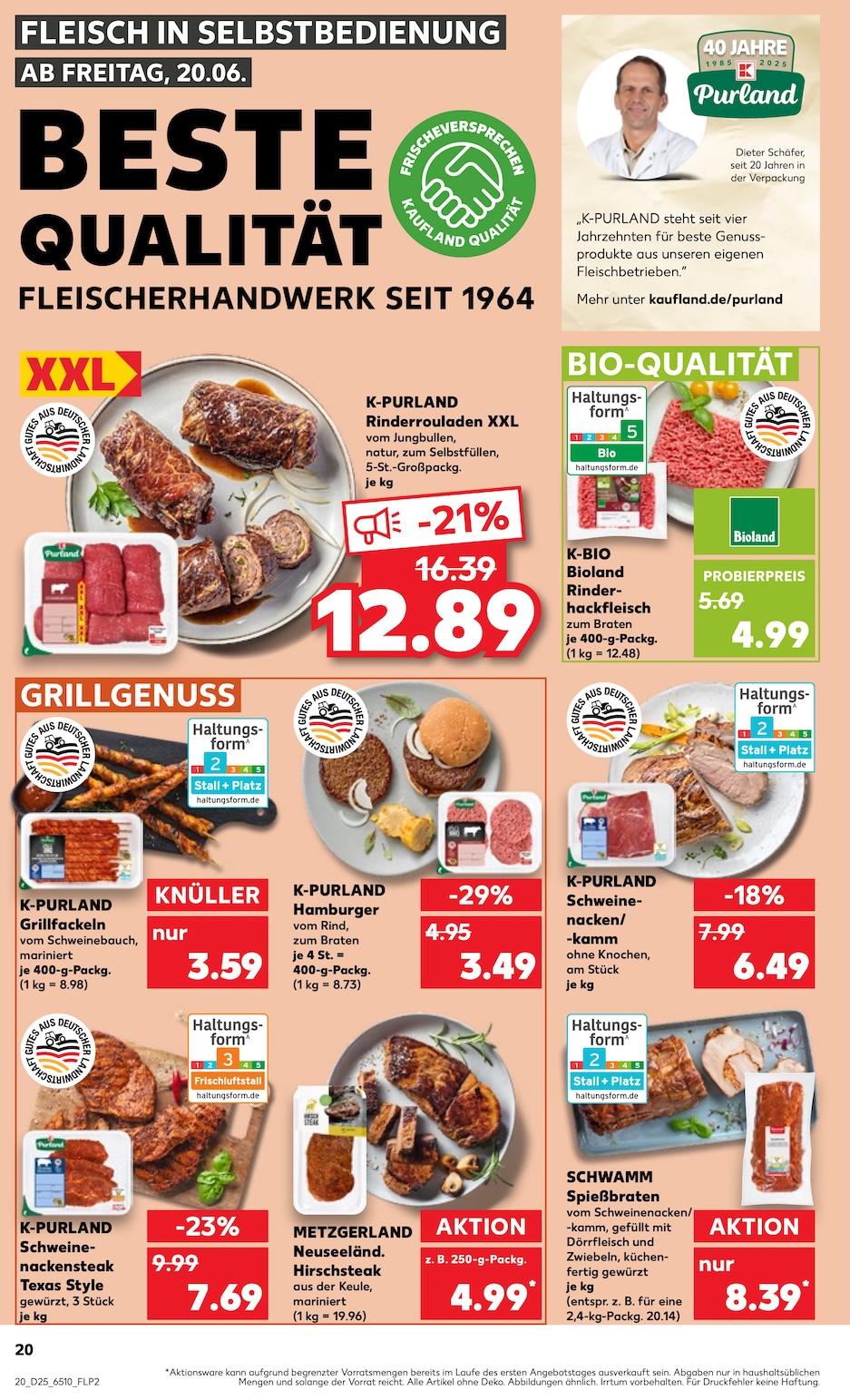 Kaufland Aktueller Prospekt ab Freitag Seite 20
