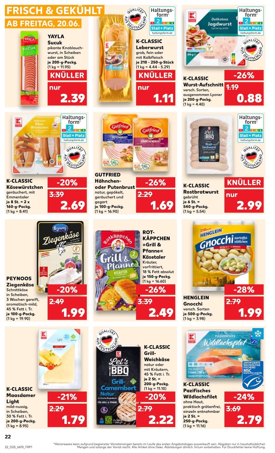 Kaufland Aktueller Prospekt ab Freitag Seite 22