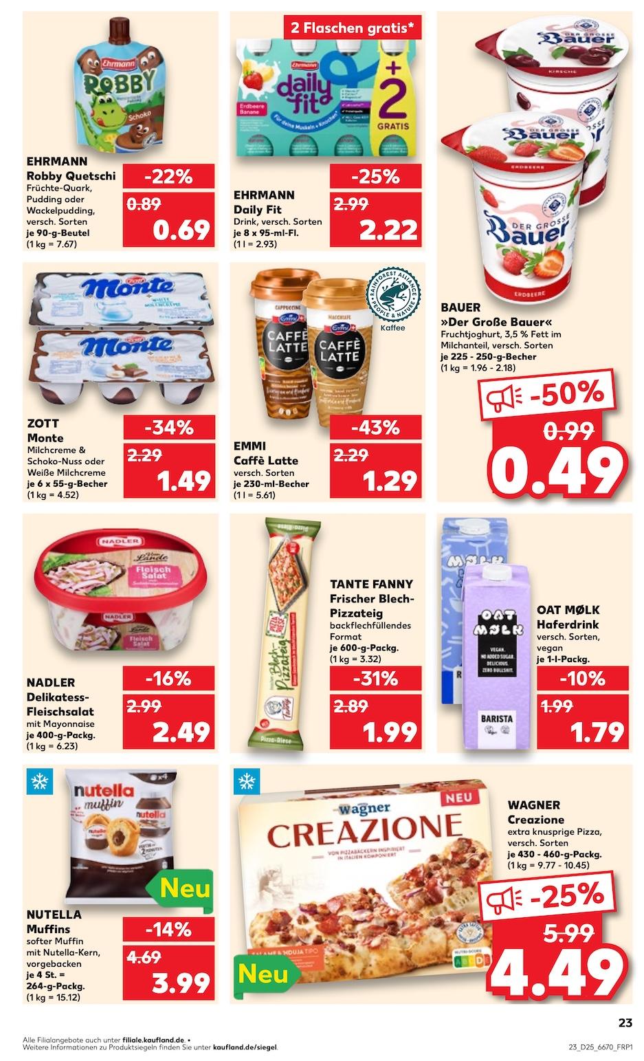 Kaufland Aktueller Prospekt ab Freitag Seite 23