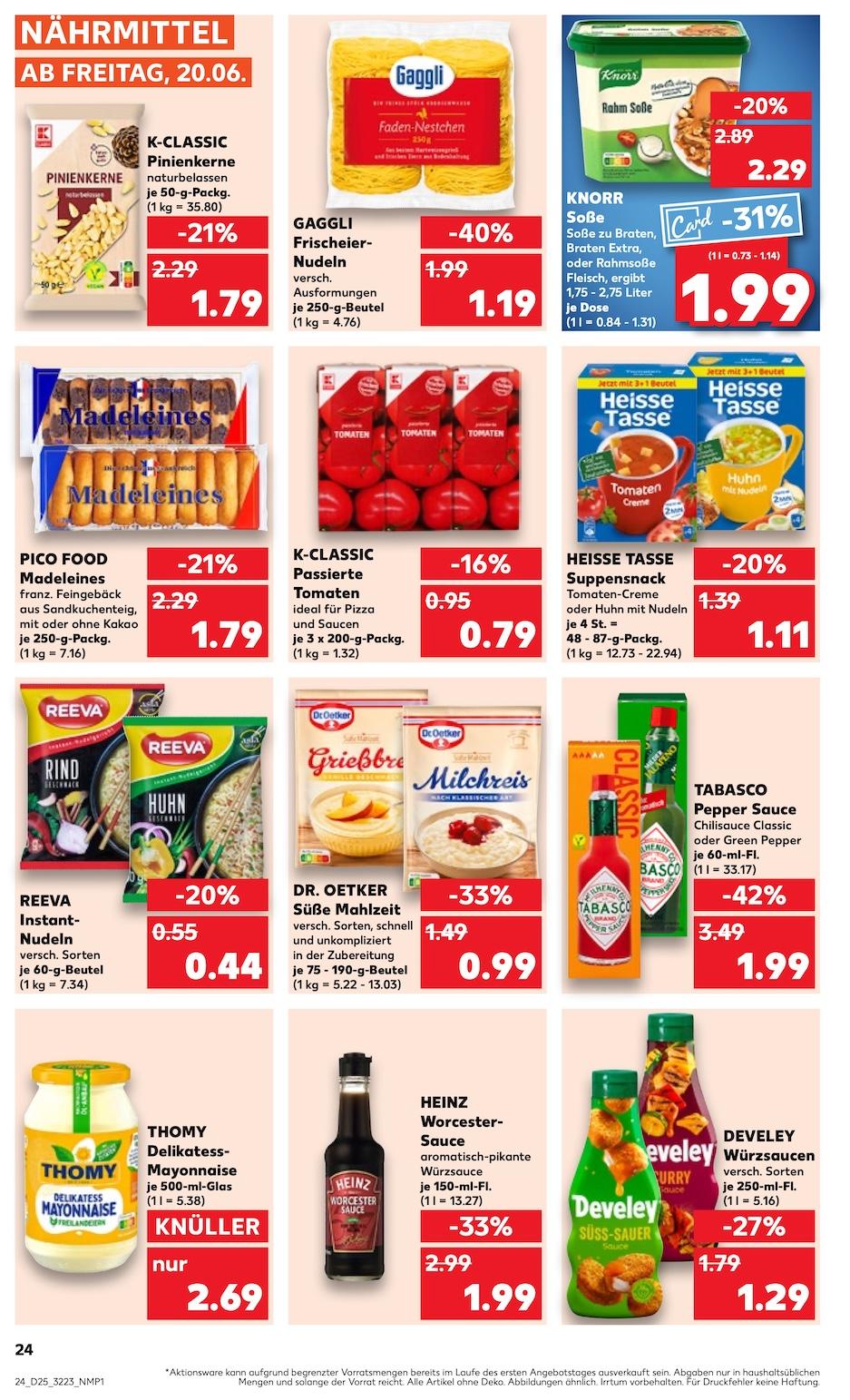 Kaufland Aktueller Prospekt ab Freitag Seite 24
