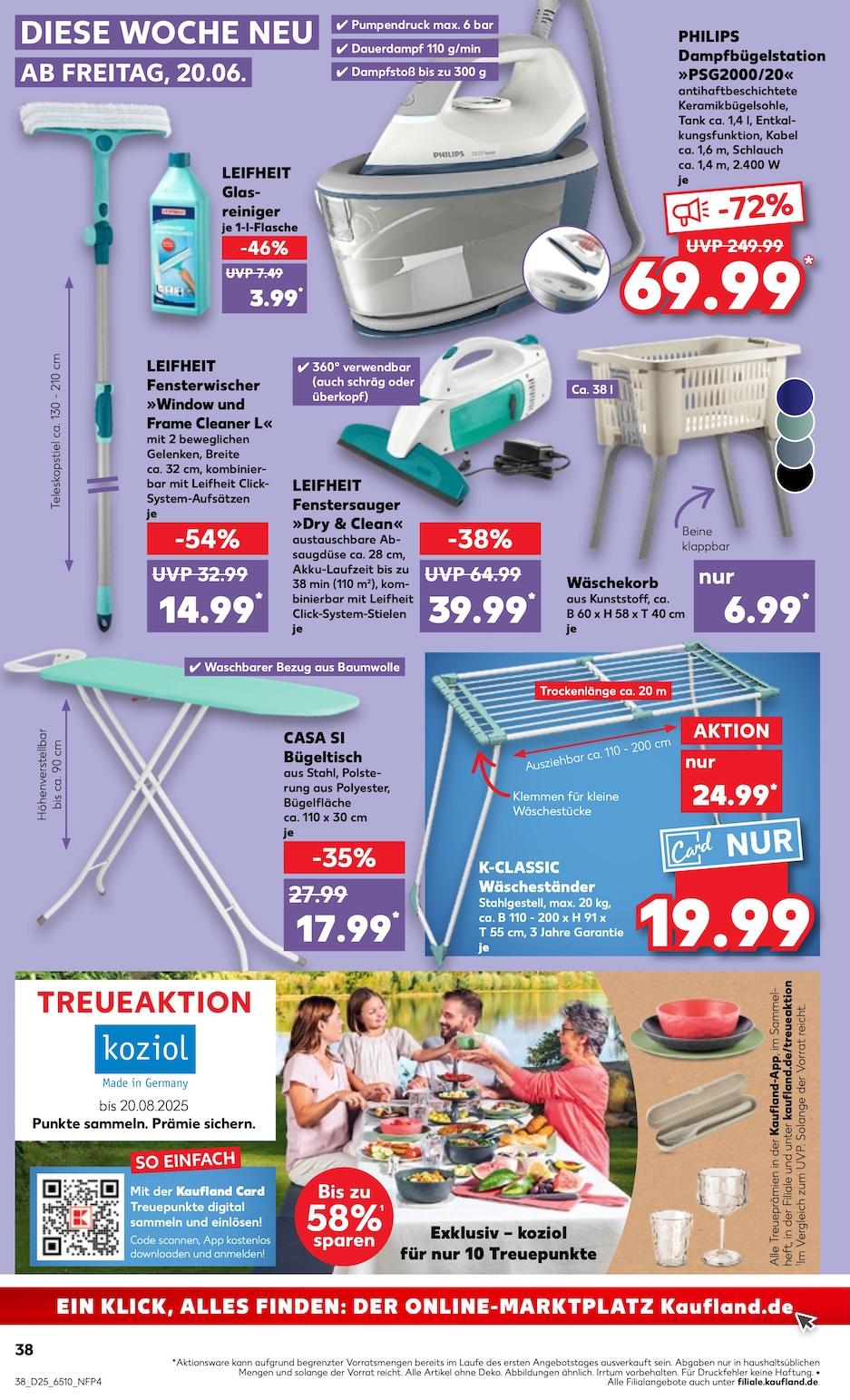 Kaufland Aktueller Prospekt ab Freitag Seite 38