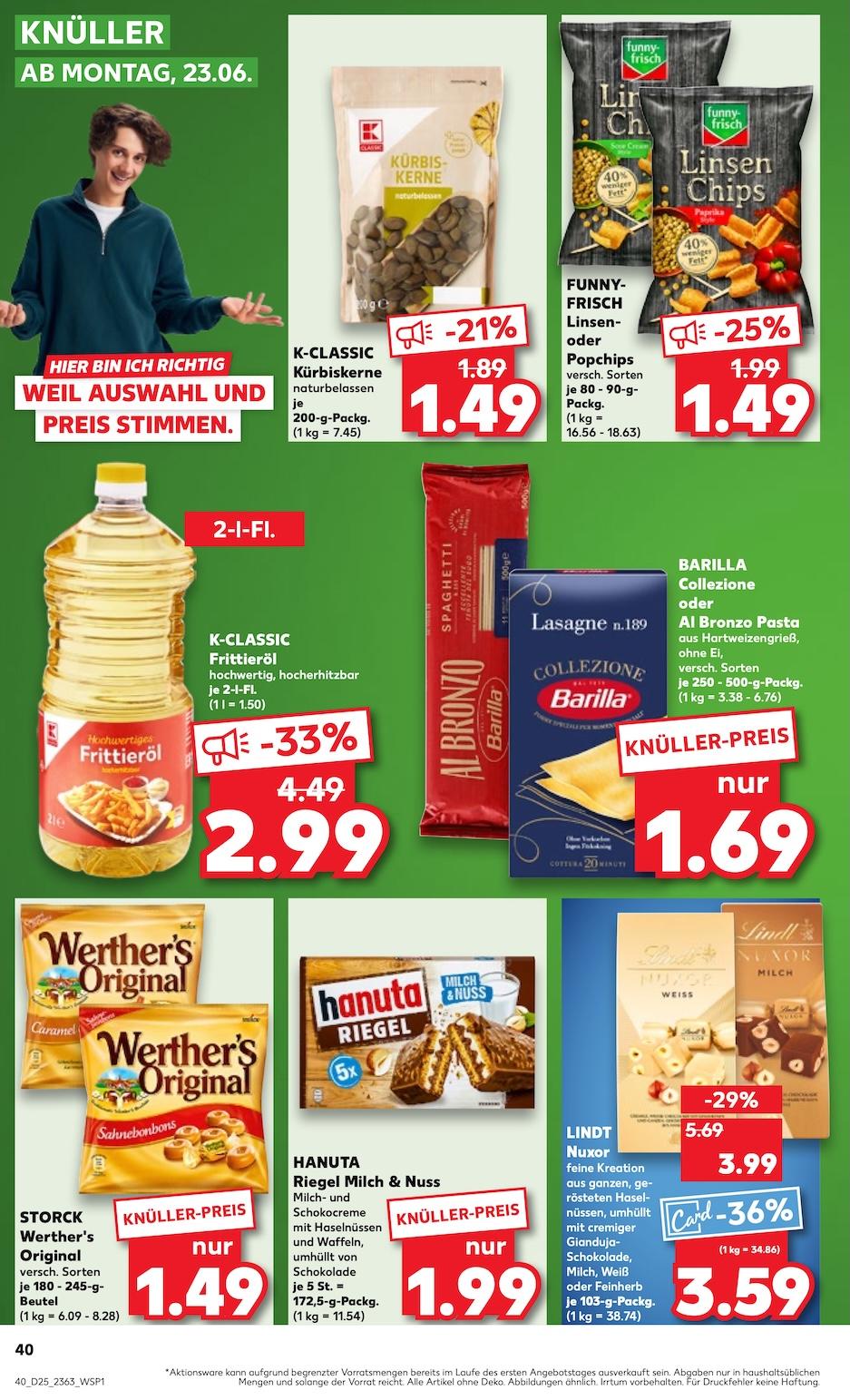 Kaufland Aktueller Prospekt ab Freitag Seite 40