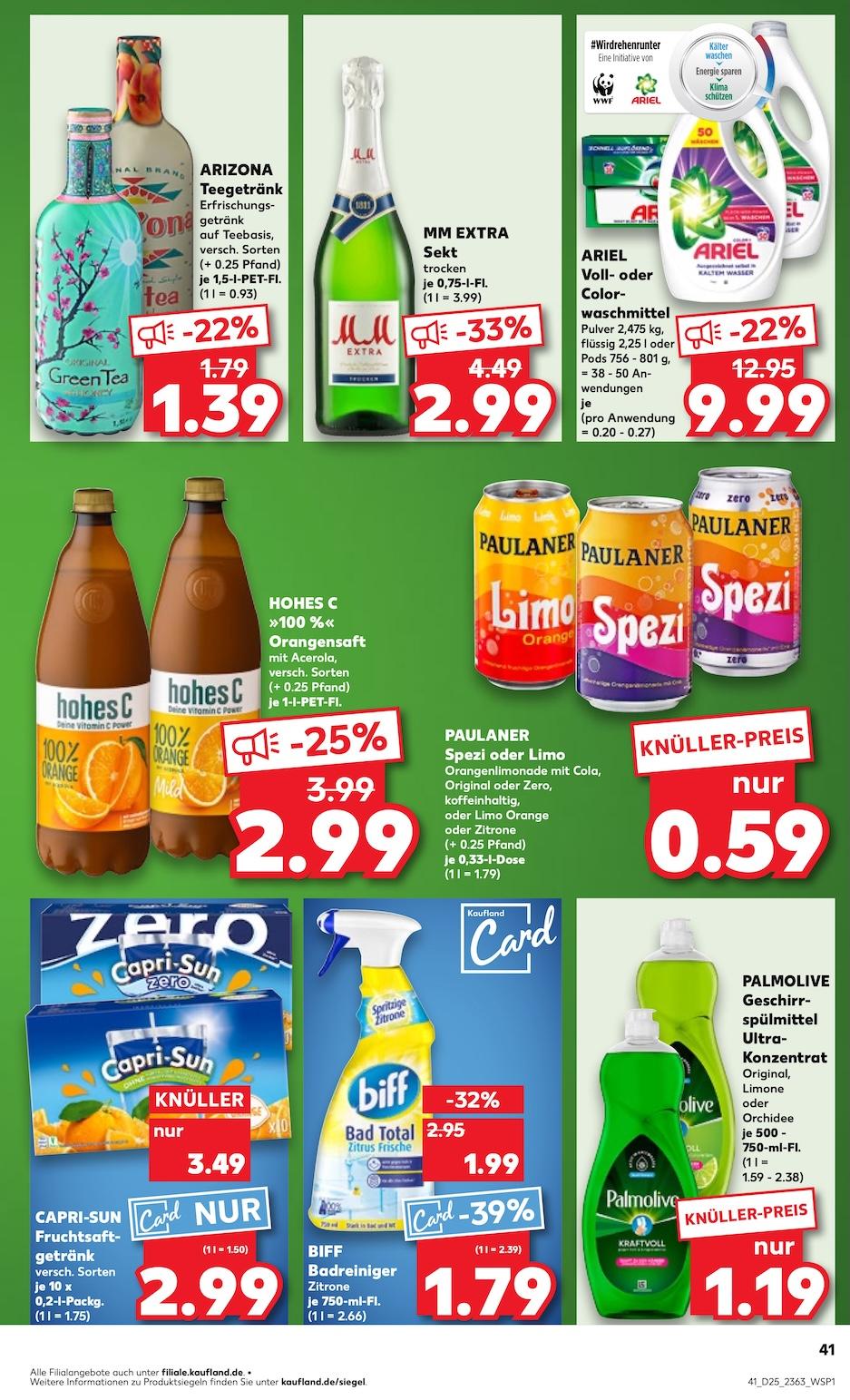Kaufland Aktueller Prospekt ab Freitag Seite 41