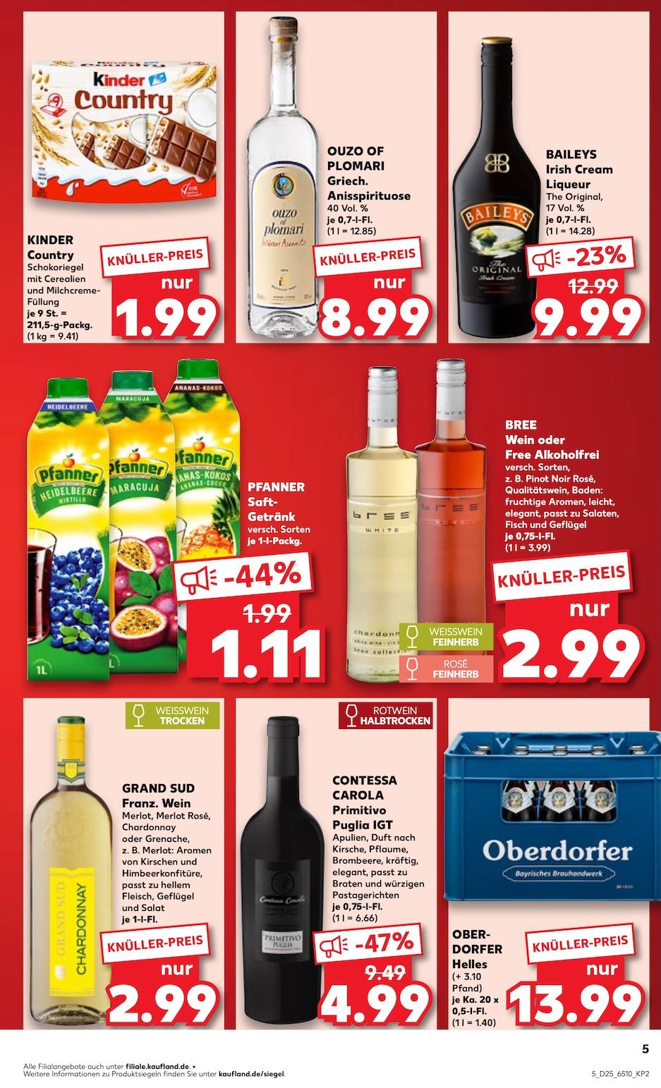Kaufland Aktueller Prospekt ab Freitag Seite 5