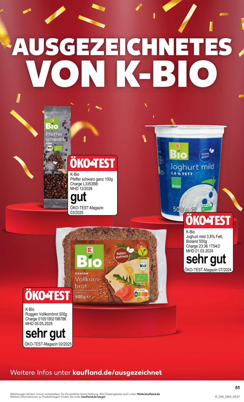 Kaufland Aktueller Prospekt ab Freitag Seite 51