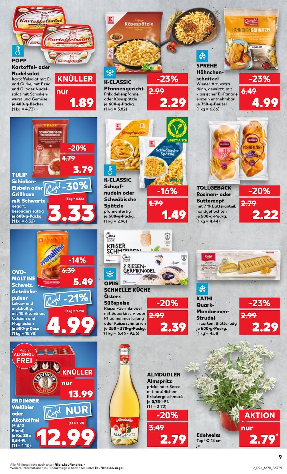 Kaufland Aktueller Prospekt ab Freitag Seite 9